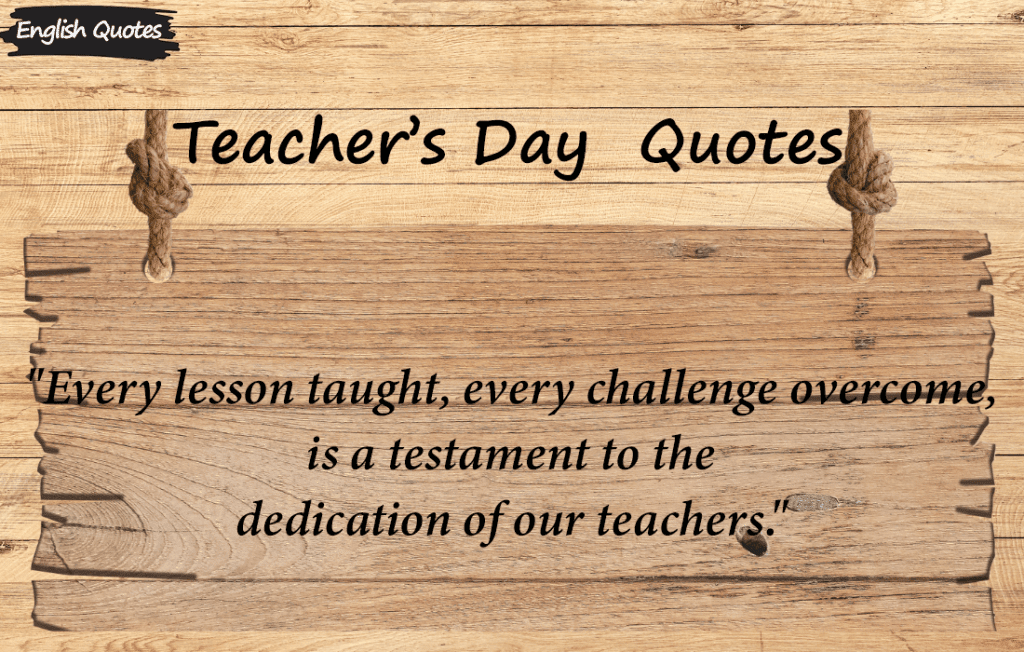 Teacher Day Quotes to Celebrate"