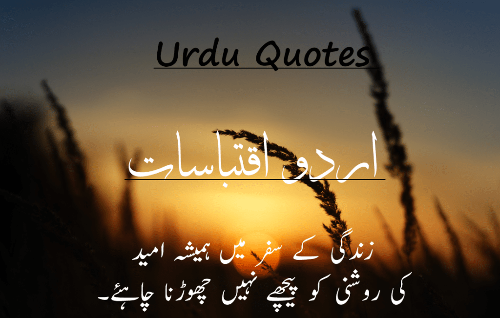 25 Beautiful Urdu Quotes 