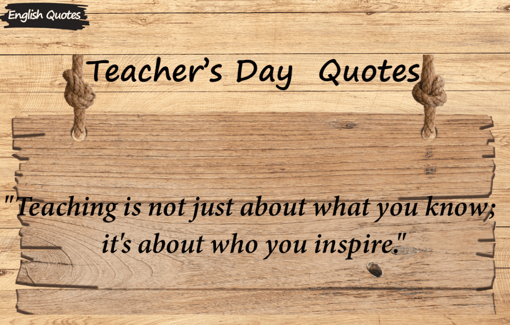  Teacher Day Quotes to Celebrate"