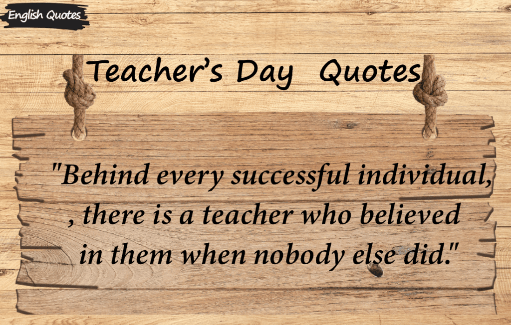  Teacher Day Quotes to Celebrate"