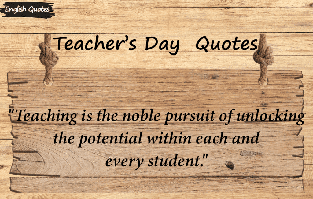  Teacher Day Quotes to Celebrate"