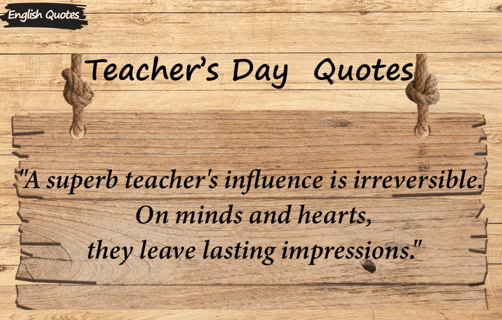  Teacher Day Quotes to Celebrate"