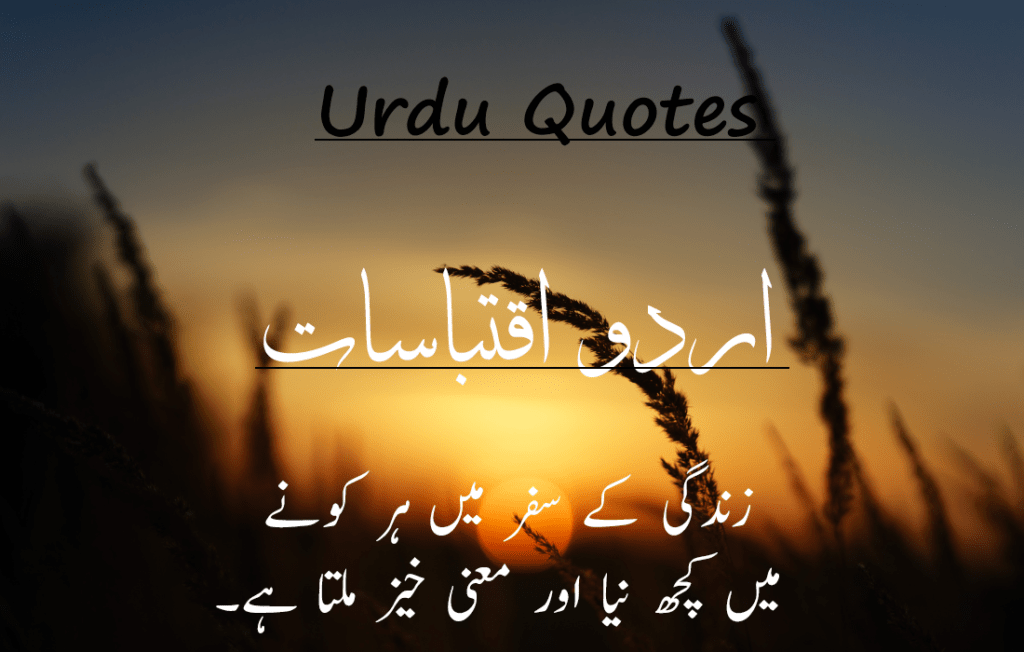 25 Beautiful Urdu Quotes 