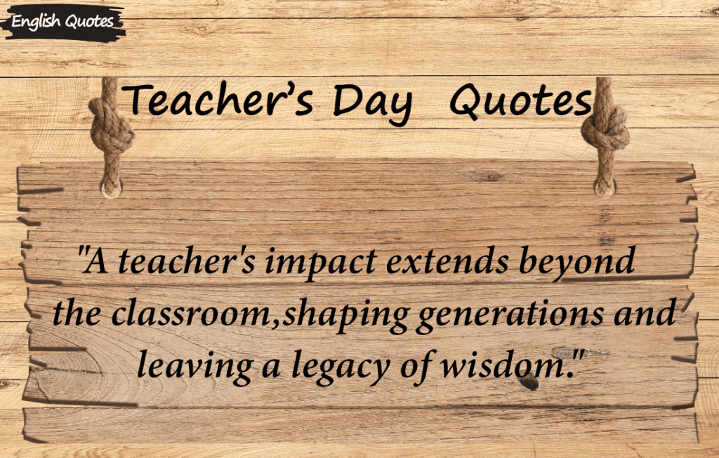  Teacher Day Quotes to Celebrate"