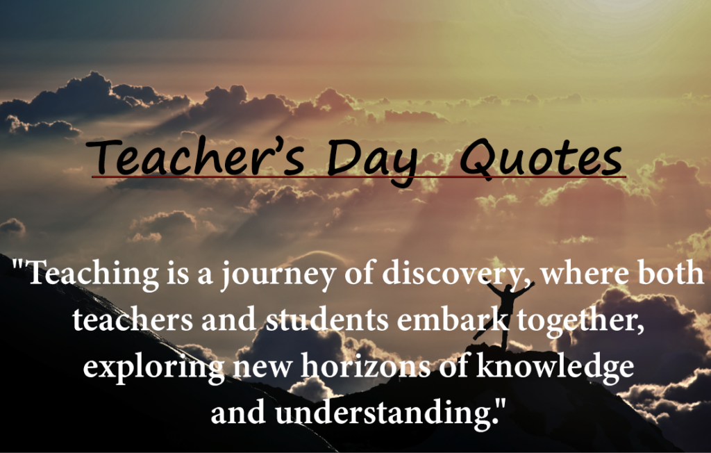 "30 Teacher Day Quotes"