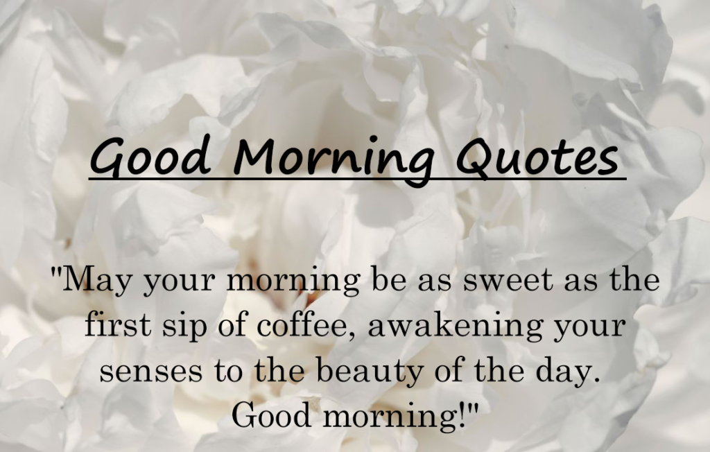 30+ Lovely Good Morning Quotes