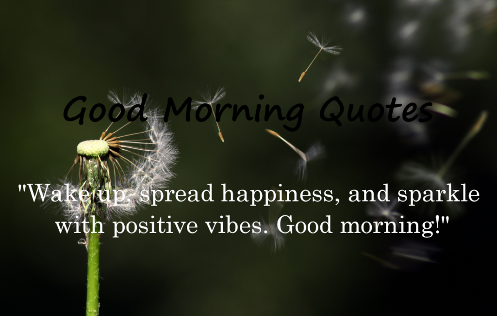 30 Good Morning Quotes 