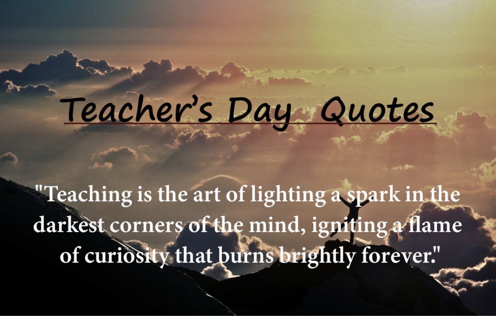 "30 Teacher Day Quotes" 