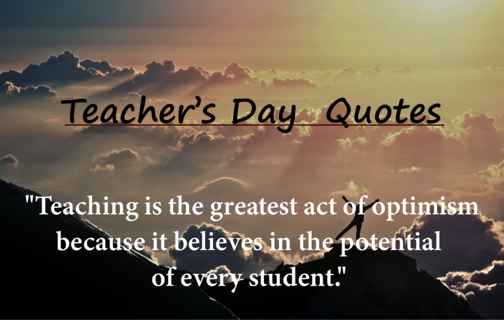 "30 Teacher Day Quotes"