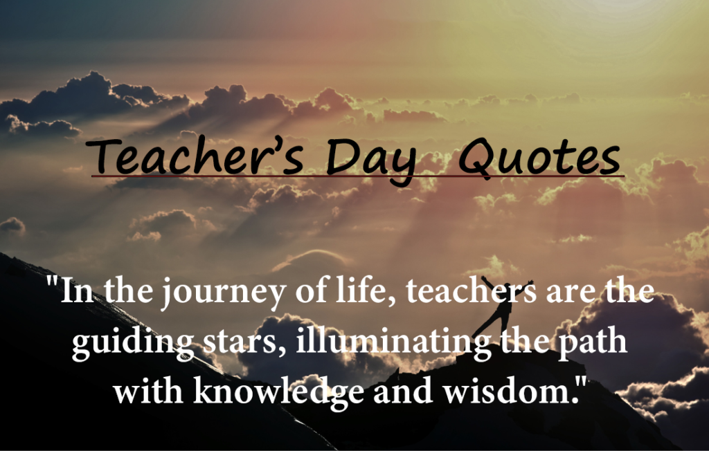 "30 Teacher Day Quotes" 