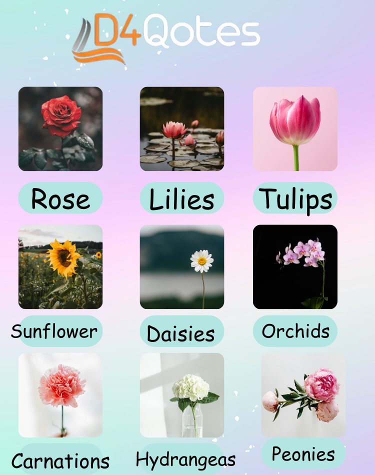 Flowers Names In Hindi