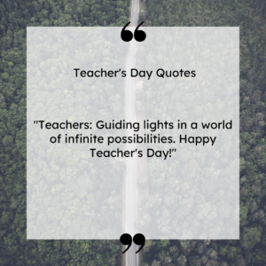 Best Teacher Quotes In English 