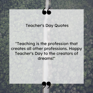 Best Teacher Quotes In English 