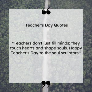 Best Teacher Quotes In English 