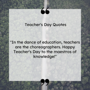 Best Teacher Quotes In English 