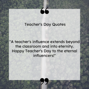 Best Teacher Quotes In English 