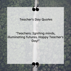 Happy Teacher's Day!"