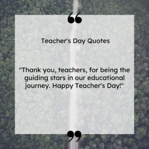 Best Teacher Quotes In English 