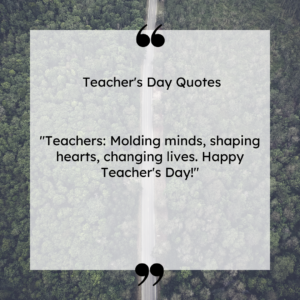 Best Teacher Quotes In English 