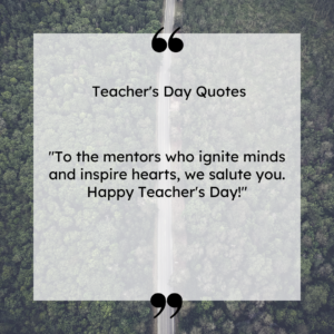 Best Teacher Quotes In English 