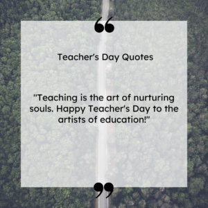 Best Teacher Quotes In English 