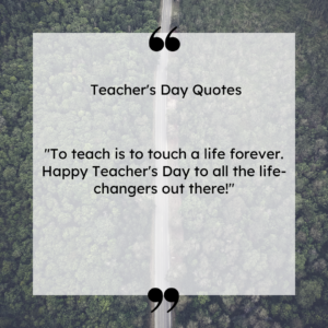 Happy Teacher's Day!"