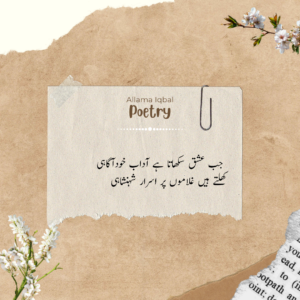 Allama Iqbal Poetry In Urdu