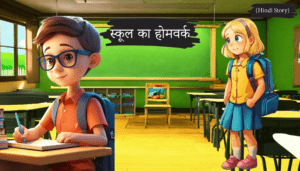 Read more about the article School Homework Hindi Story